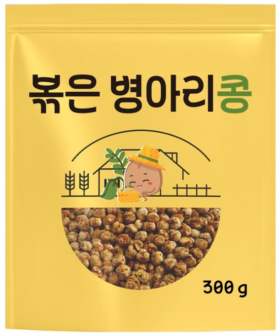 볶은 병아리콩, 300g, 1개