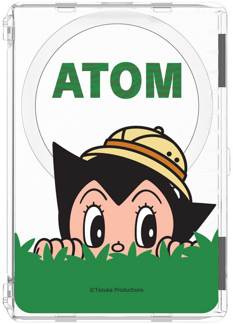 Astro Boy 原子小金剛 探頭 MagSafe 門式雙卡透明卡夾, 1個, 探頭 狩獵
