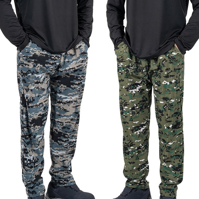 럭키베어 남성용 봄 가을 작업 몸빼바지 2종 세트