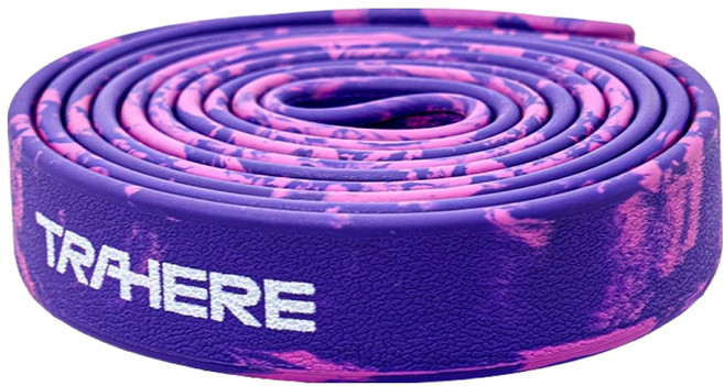 트라히어 RB PRO 라텍스 근력운동 풀업밴드, 마젠타 + 퍼플, 1개