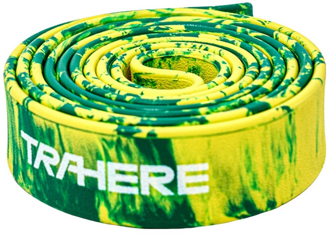 트라히어 RB PRO 라텍스 근력운동 풀업밴드, 라임 + 그린, 1개