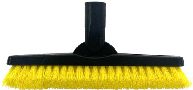 월드크린 듀러블 장대 브러쉬, 블랙, 1개