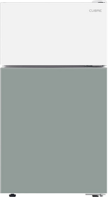 쿠오레 글라스 83L 2도어 냉장고, CGR-83EG