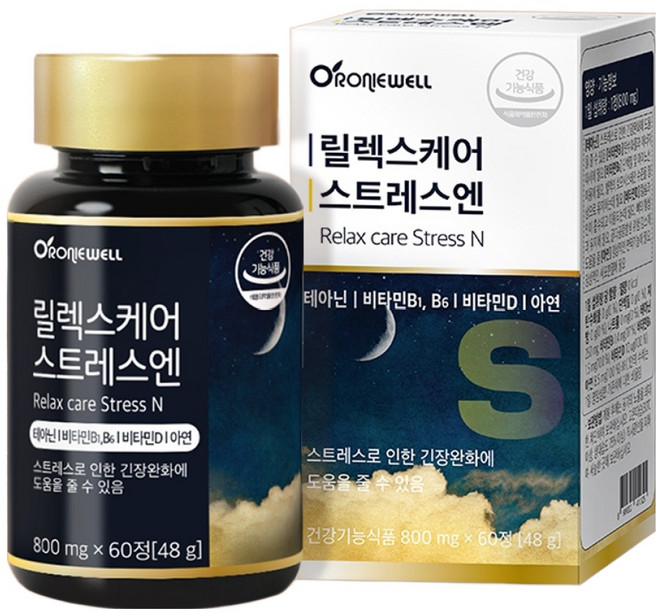 로니웰 릴렉스케어 스트레스엔, 60정, 1개