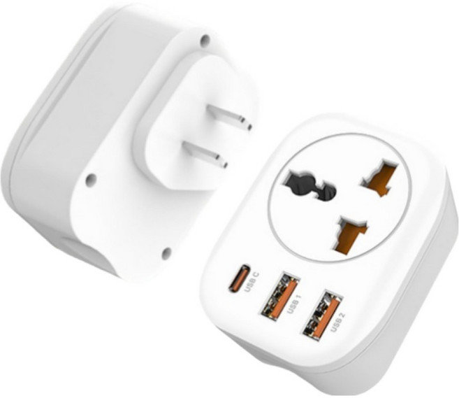 라이프업 트래블링 4 In 1 스마트 멀티어댑터, 1개