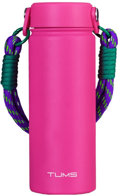 텀스 로프 스트랩 텀블러, 트로피칼핑크, 540ml, 1개