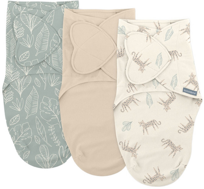 스와들미 신생아용 속싸개 S/M 0~3개월 3종 세트