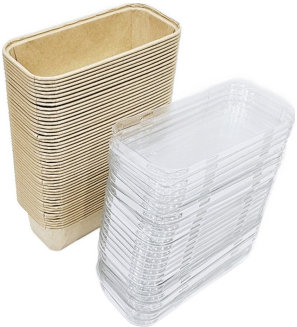 크라프트 플럼피몰드 대 베이킹몰드 50p + 뚜껑 50p 세트, 1세트