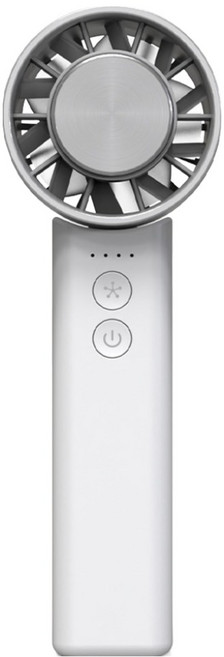 하이온 미니 급속 냉각 초강풍 무선 휴대용선풍기, H54, 화이트