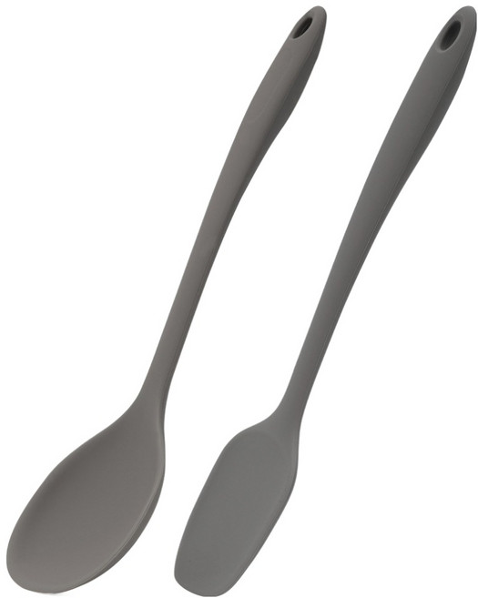 르메이드 프리미엄 국내산 주방 실리콘 조리도구 2종, 멀티스푼+스파츌라, 모던, 1세트