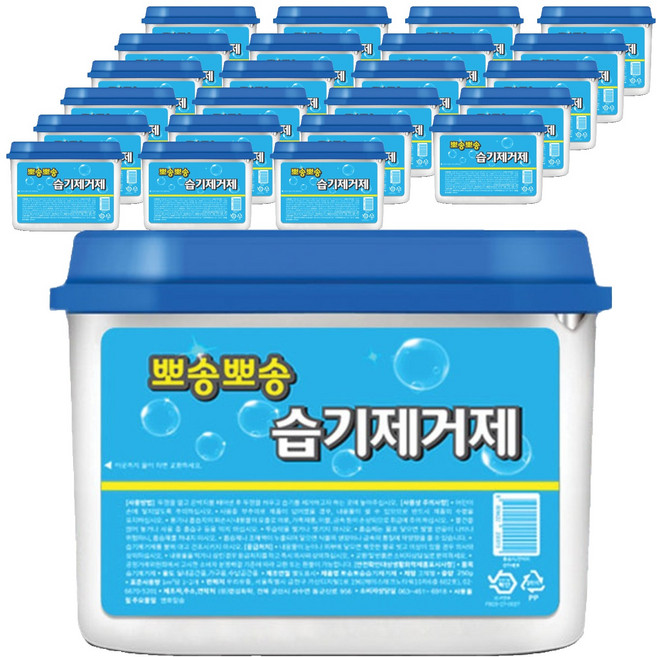 뽀송뽀송 습기제거제 본품, 250g, 24개