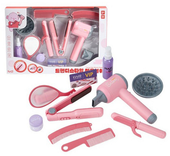 캐스비 플레이 트랜디스타일 미용놀이 세트, 혼합색상, 1세트