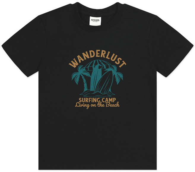 뉴욕꼬맹이 아동용 통기성 NY 반팔티셔츠 W337