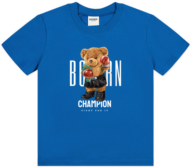 뉴욕꼬맹이 아동용 통기성 NY 반팔티셔츠 W341