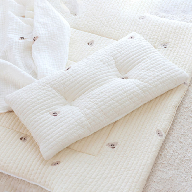 바미블랑 유아용 냉감 낮은 태열 듀라론 원단 베개, 아티스트멍