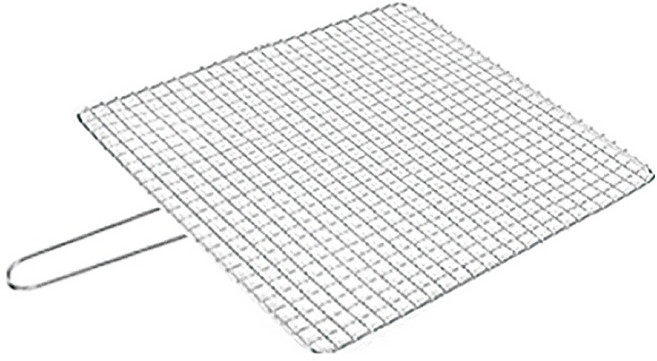 꾸버스 스텐 석쇠 손잡이 바베큐그릴, 1개