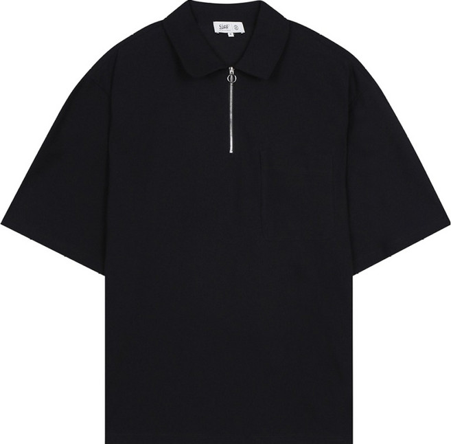 지이크 남성용 하프 집업 카라 티셔츠 PGIBD8023