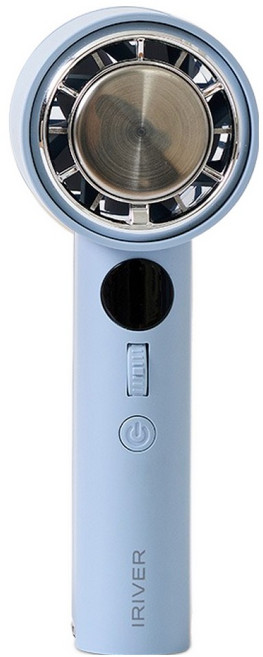 아이리버 스톰 터보 냉각 아이스 휴대용 핸디 선풍기, IF-C33T, 블루