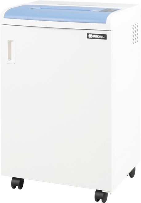 카피어랜드 대형 스틸 저소음 꽃가루 문서 세단기 60L 방문설치, 화이트, HK-250M