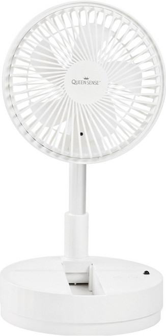 퀸센스 BLDC 다양한 각도와 높이조절 캠핑용 무선 탁상용 선풍기, QST-RP6S