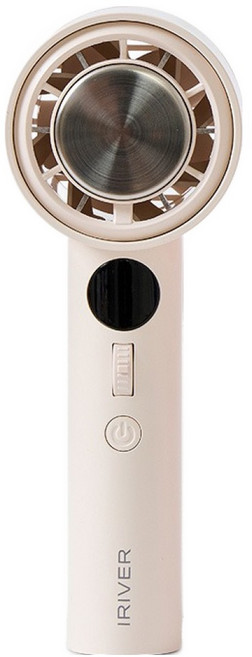아이리버 스톰 터보 냉각 아이스 휴대용 핸디 선풍기, IF-C33T, 베이지