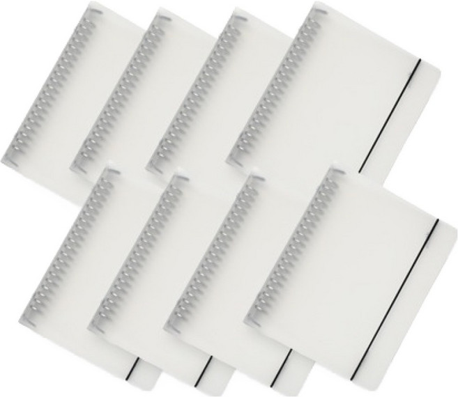 매니아 PP 바인더 20공 A5, 반투명, 8개