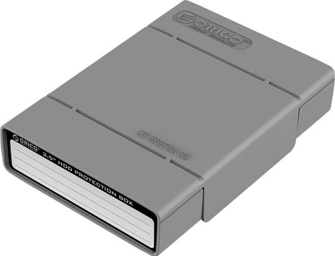 오리코 3.5인치 전용 하드디스크 보관함 162 x 116 x 37 mm PHP-35, 1개, PHP-35(그레이)