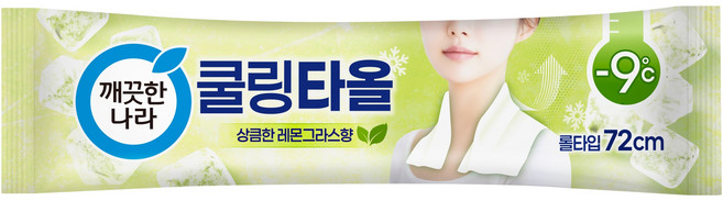 깨끗한나라 레몬그라스 쿨링타올, 29g, 1개