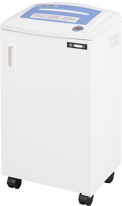 카피어랜드 스틸 저소음 꽃가루 문서 세단기 대형 40L 방문설치, 화이트, HK-240