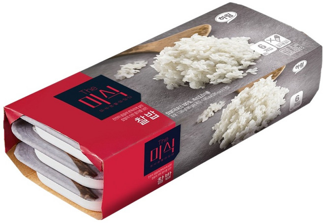 더미식 찰밥, 180g, 6개
