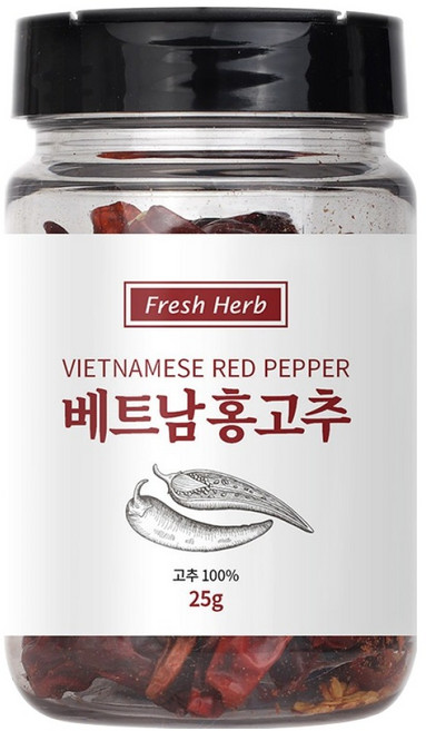신선약초 베트남 건홍고추, 25g, 1개