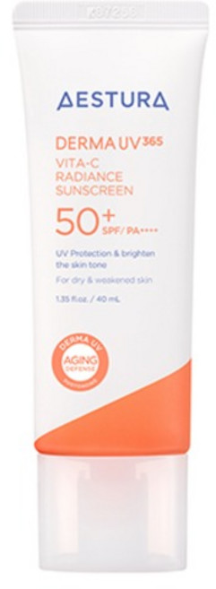 에스트라 더마UV365 비타C 광채수분 선크림 SPF50+ PA++++, 40ml, 1개