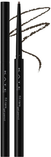 케이트 핏 레어 젤 펜슬 N 아이라이너 0.08g, GY 3 브라운 그레이지, 1개