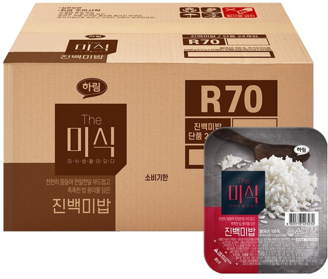 The Mishik 匠人 真白米飯, 210g, 24個