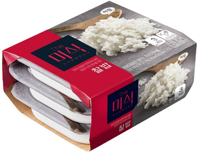더미식 찰밥, 180g, 3개