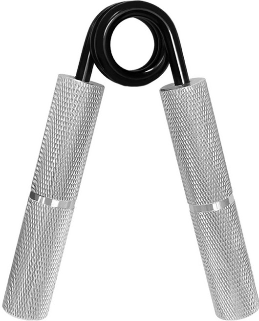 타미나요 전완근 운동 강도조절 악력기 200LB, 실버, 1개