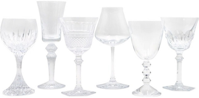 Baccarat 크리스탈 테라피 와인잔 290ml x 2종 + 450ml + 350ml + 320ml + 220ml 세트 2812727, 1세트