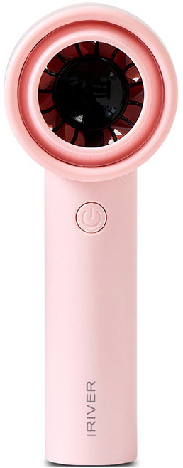 아이리버 아이스 파워 저소음 초고속 자립형 미니 휴대용선풍기, IF-30T, PINK