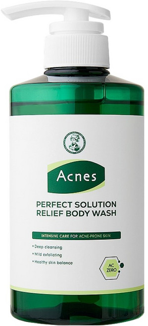 아크네스 퍼펙트 솔루션 릴리프 바디워시, 500ml, 1개
