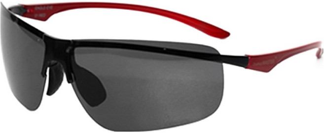 비츠로만 초경량 편광 스포츠 고글 12g, 블랙레드, 1개