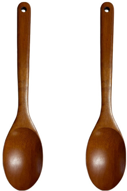 장미목 옻칠 볶음스푼 대, 2개