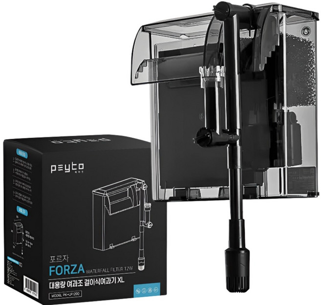 페이토 포르자 대용량 여과조 걸이식 여과기 XL PK-LF1200, 12W, 1개