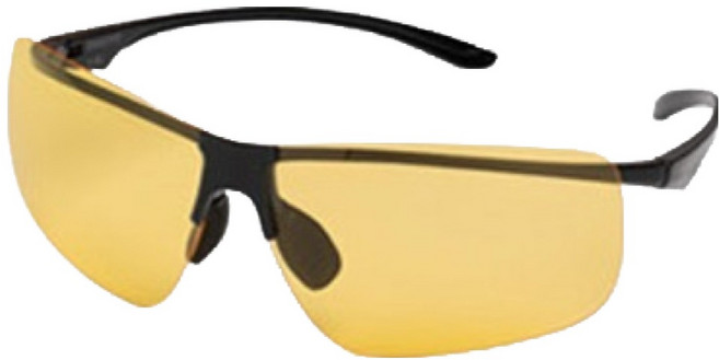 비츠로만 초경량 야간용 스포츠 고글 12g, 블랙, 1개