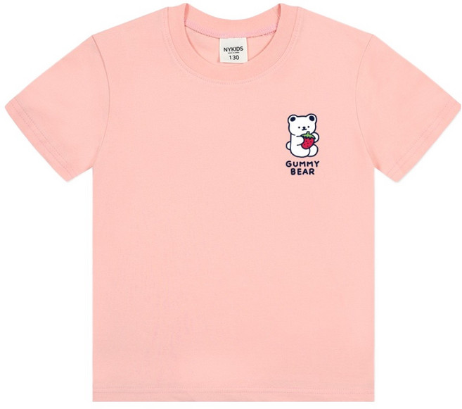 뉴욕꼬맹이 아동용 통기성 NY 반팔 티셔츠 WZ052