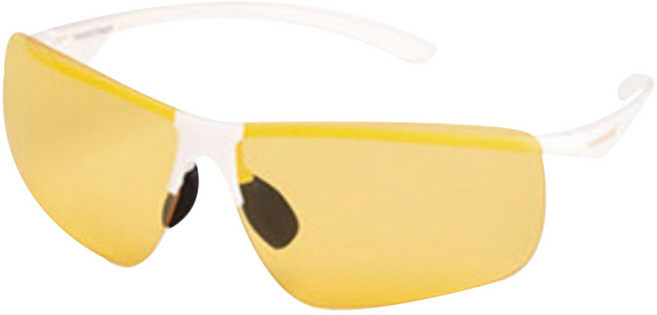 비츠로만 초경량 야간용 스포츠 고글 12g, 화이트, 1개