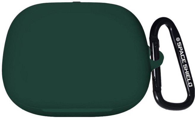스페이스쉴드 베이직 실리콘 키링 케이스, 그린티, 1개, Apple Beat Powerbeats Pro 2