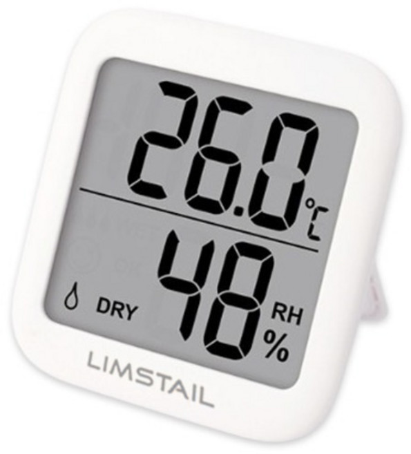 림스테일 디지털 온습도계, 1개, 화이트