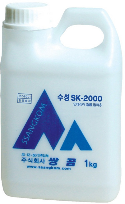 쌍곰 인테리어 필름 접착용 수성 SK-2000, 1개