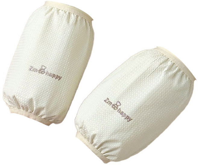 썬데이 주방용 예쁜 미술용 톡톡 방수 팔토시 2p, 골드베어 아이보리