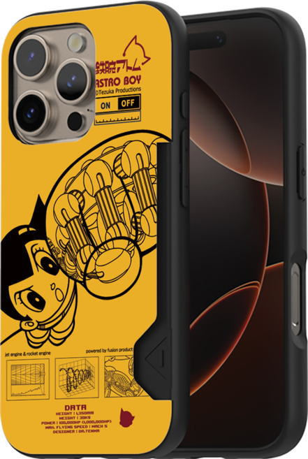 아스트로보이아톰 메커니즘 챕터2 맥세이프 카드 수납 휴대폰 케이스